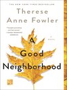 Cover image for A Good Neighborhood
